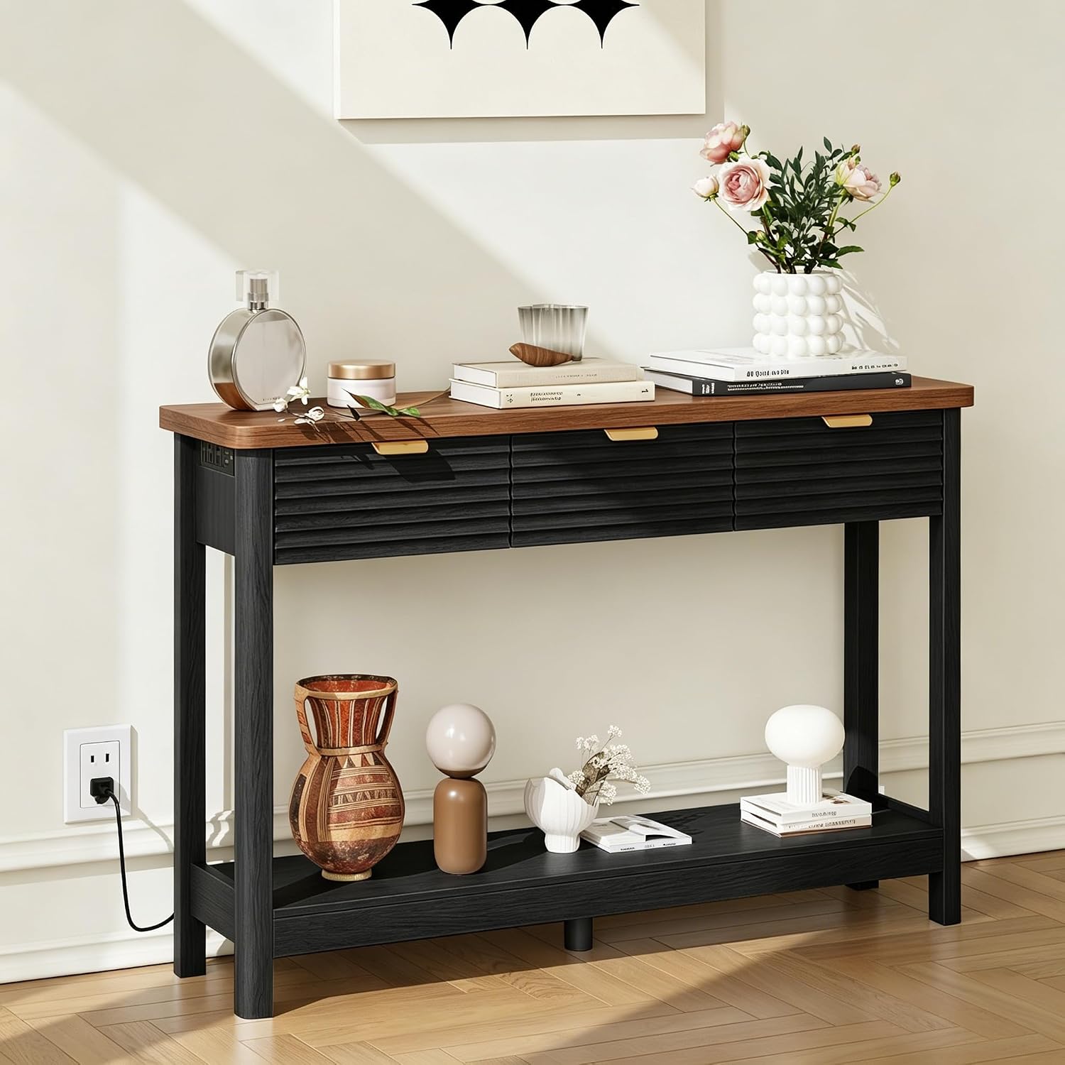 Space Saving Narrow Console Sofa Tables