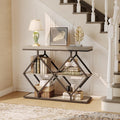 Farmhouse 3-Tier Narrow Console Table