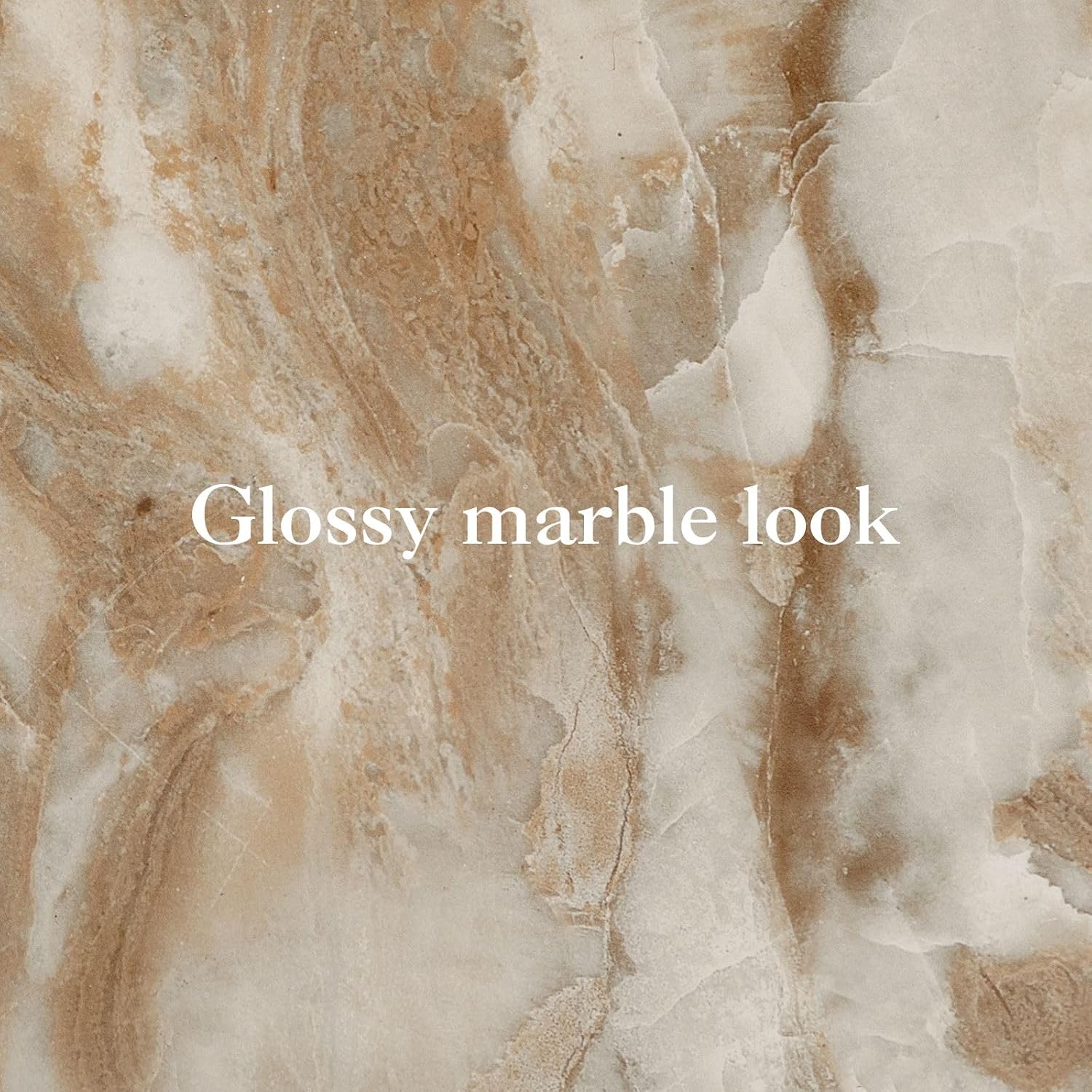 Amber Marble Hourglass Side Table
