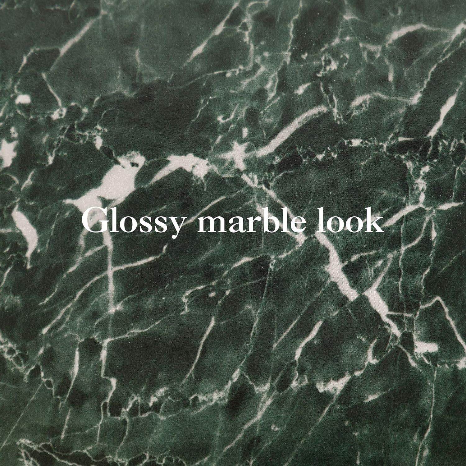 Green Marble Hourglass Side Table